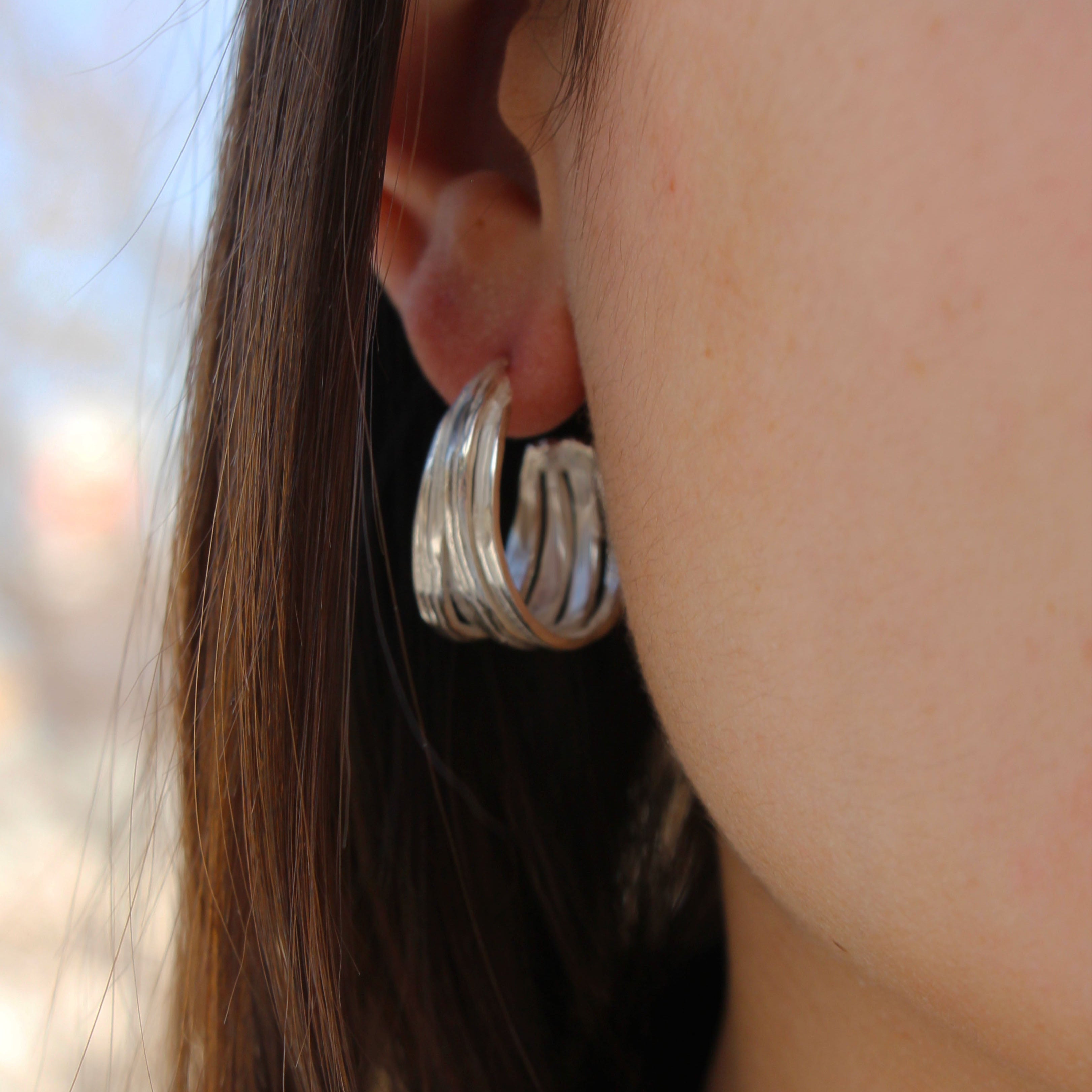 THELMA SILVER EARRINGS