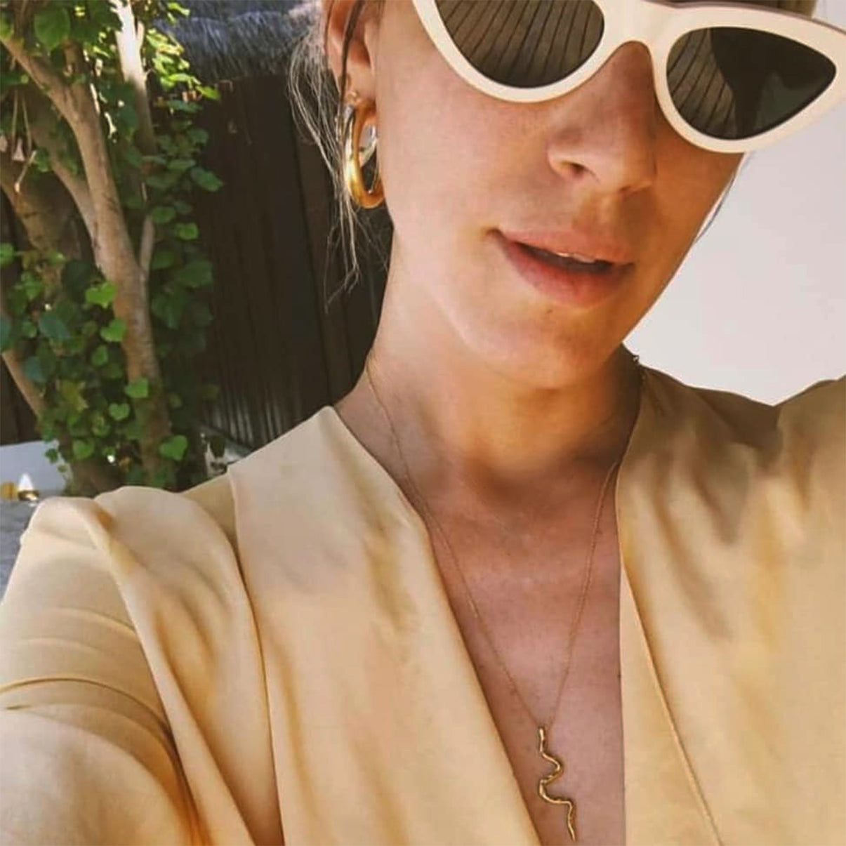 SNAKE GOLD NECKLACE