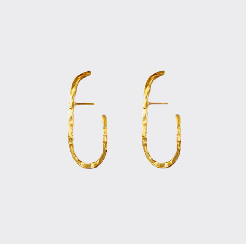 ANIKA GOLD XXL EARRING
