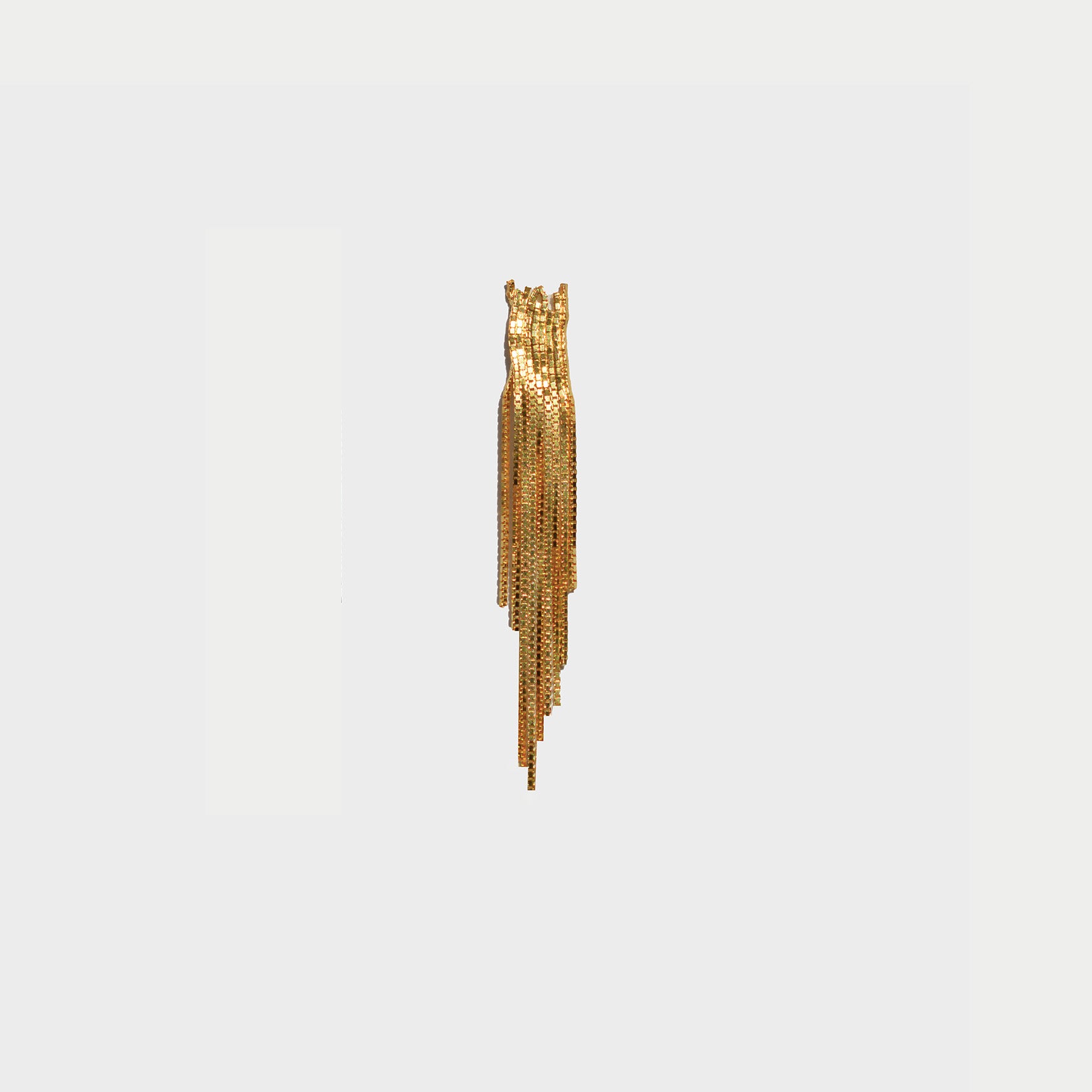 GOLD WATERFALL EARRINGS S SIZE
