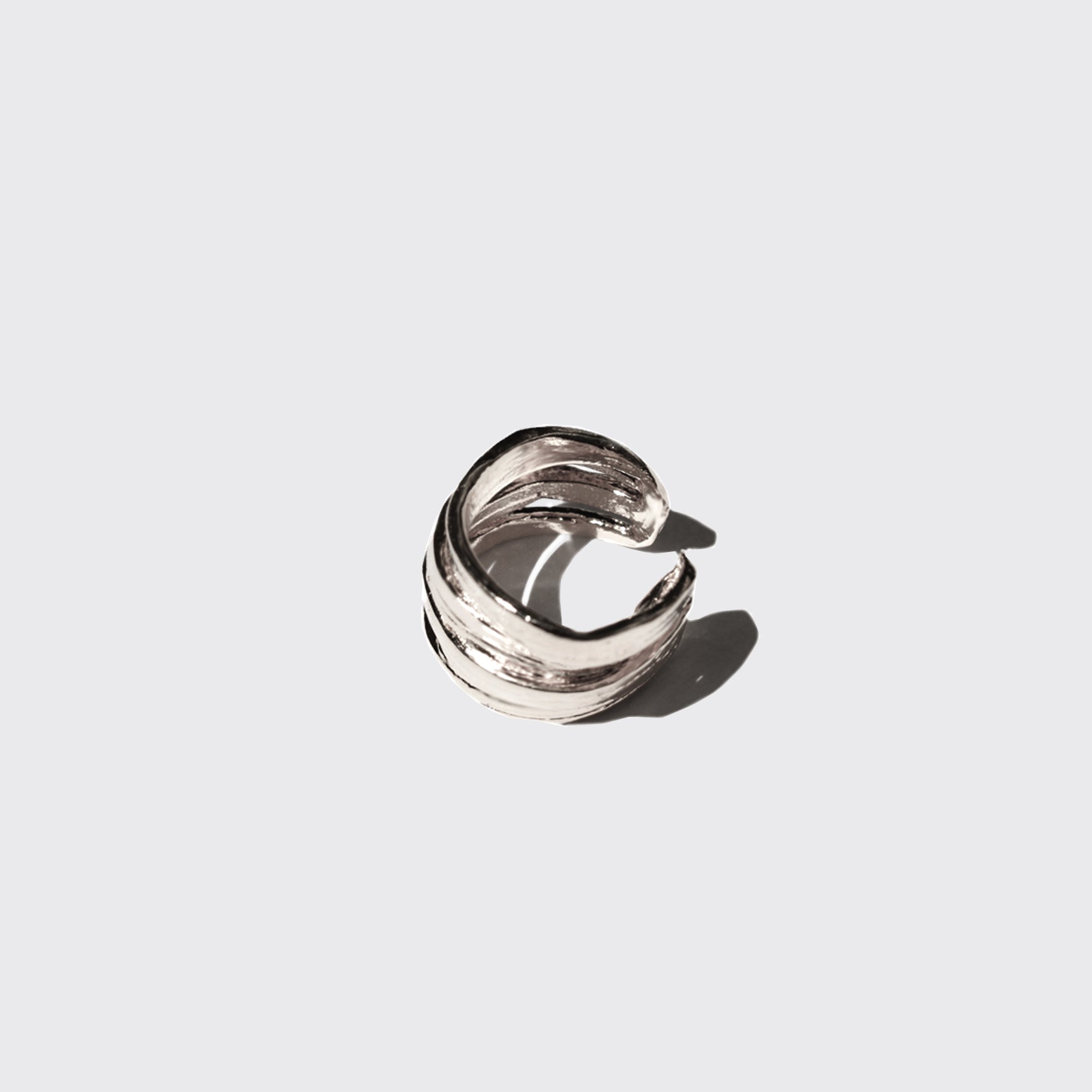 LOUISE SILVER EAR CUFF