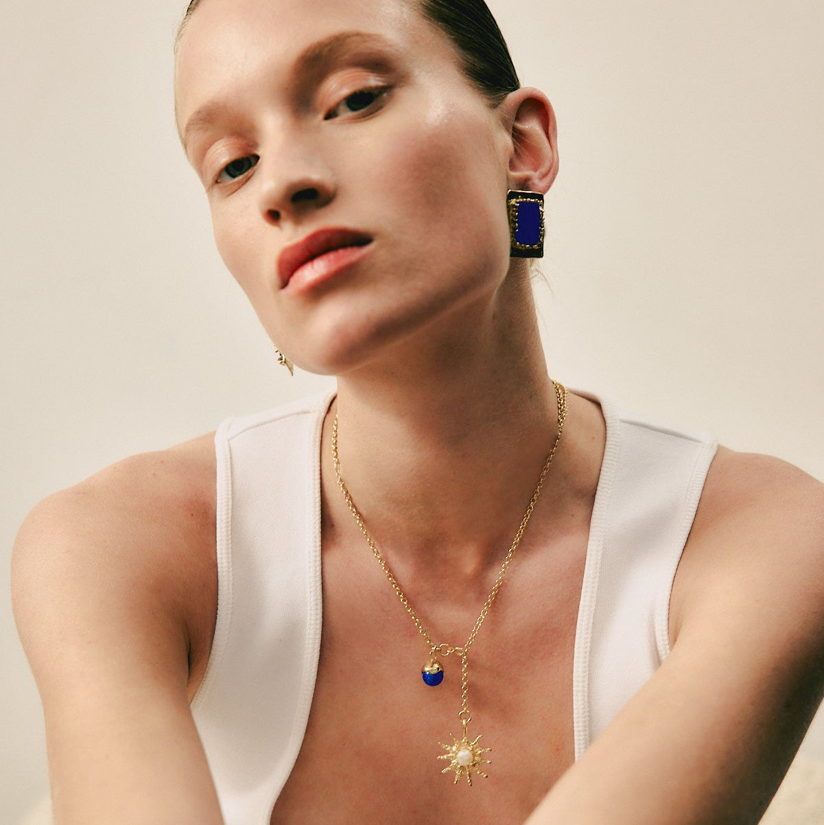 SOLENE GOLD NECKLACE