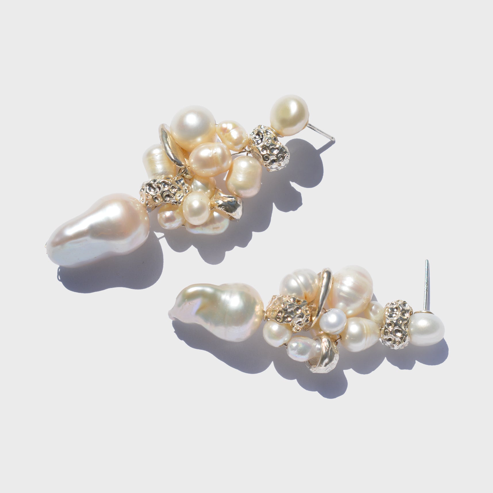 LUCIA SILVER EARRINGS