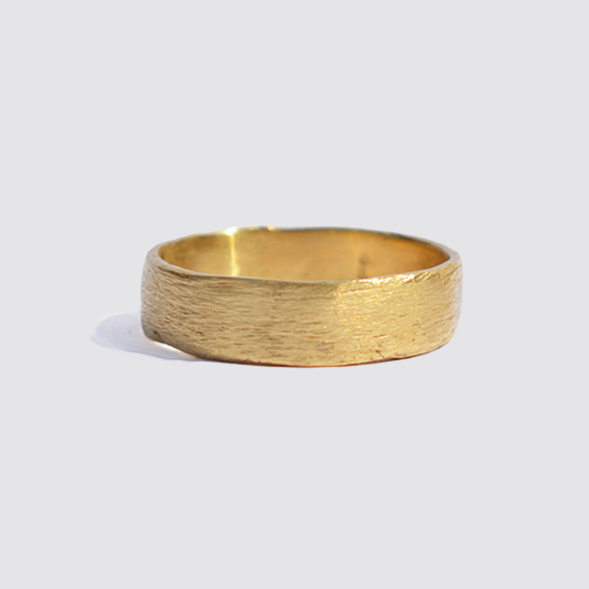 SCRATCH TEXTURE WEDDING BAND N.26