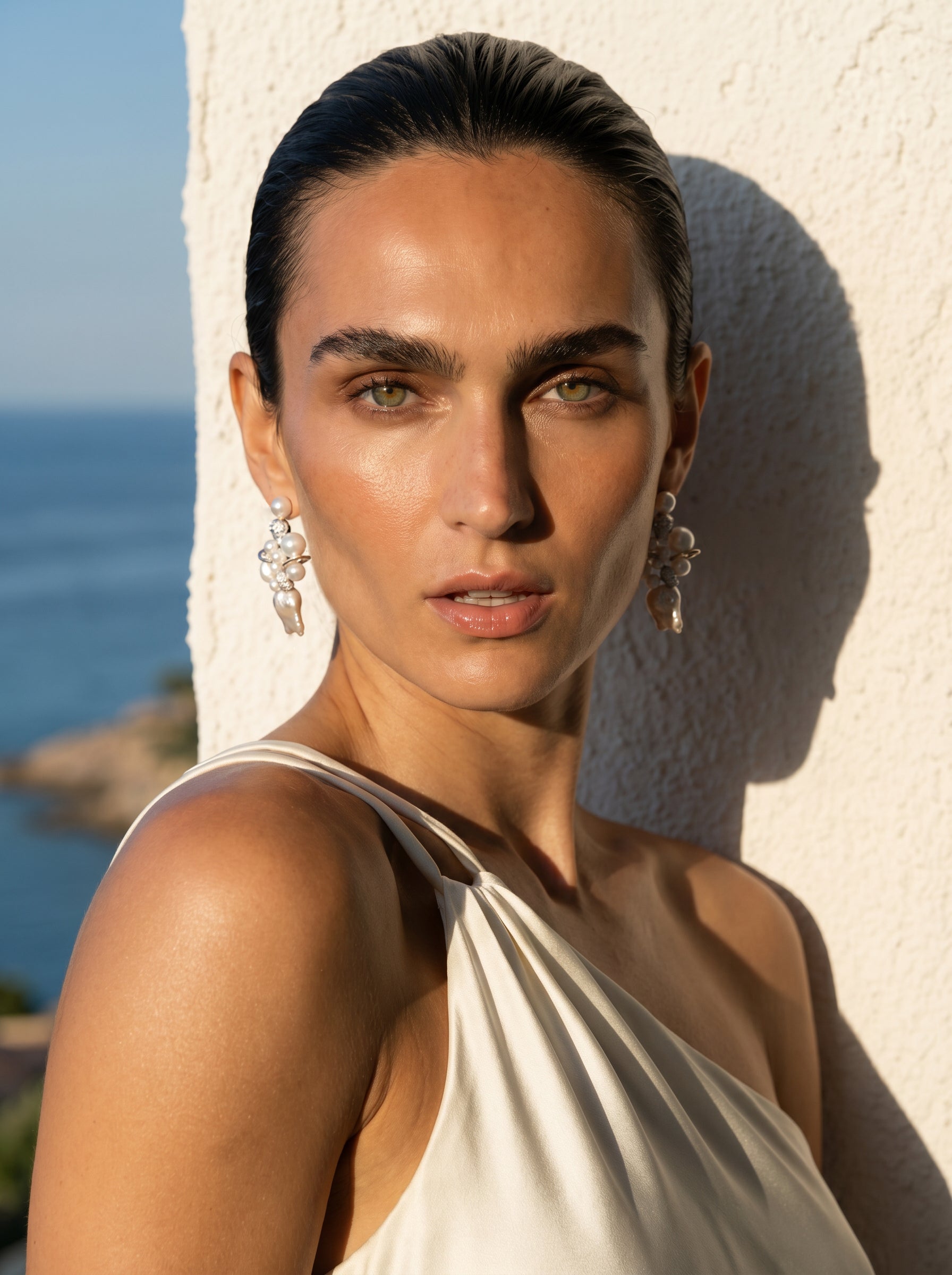 LUCIA SILVER EARRINGS