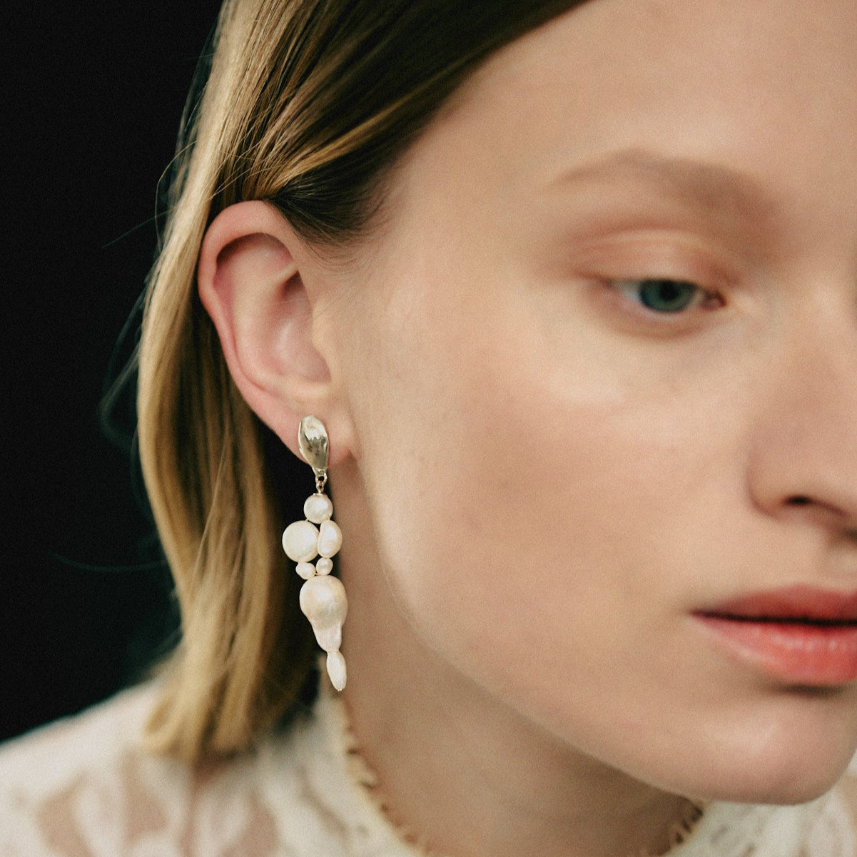 AUDREY SILVER EARRINGS