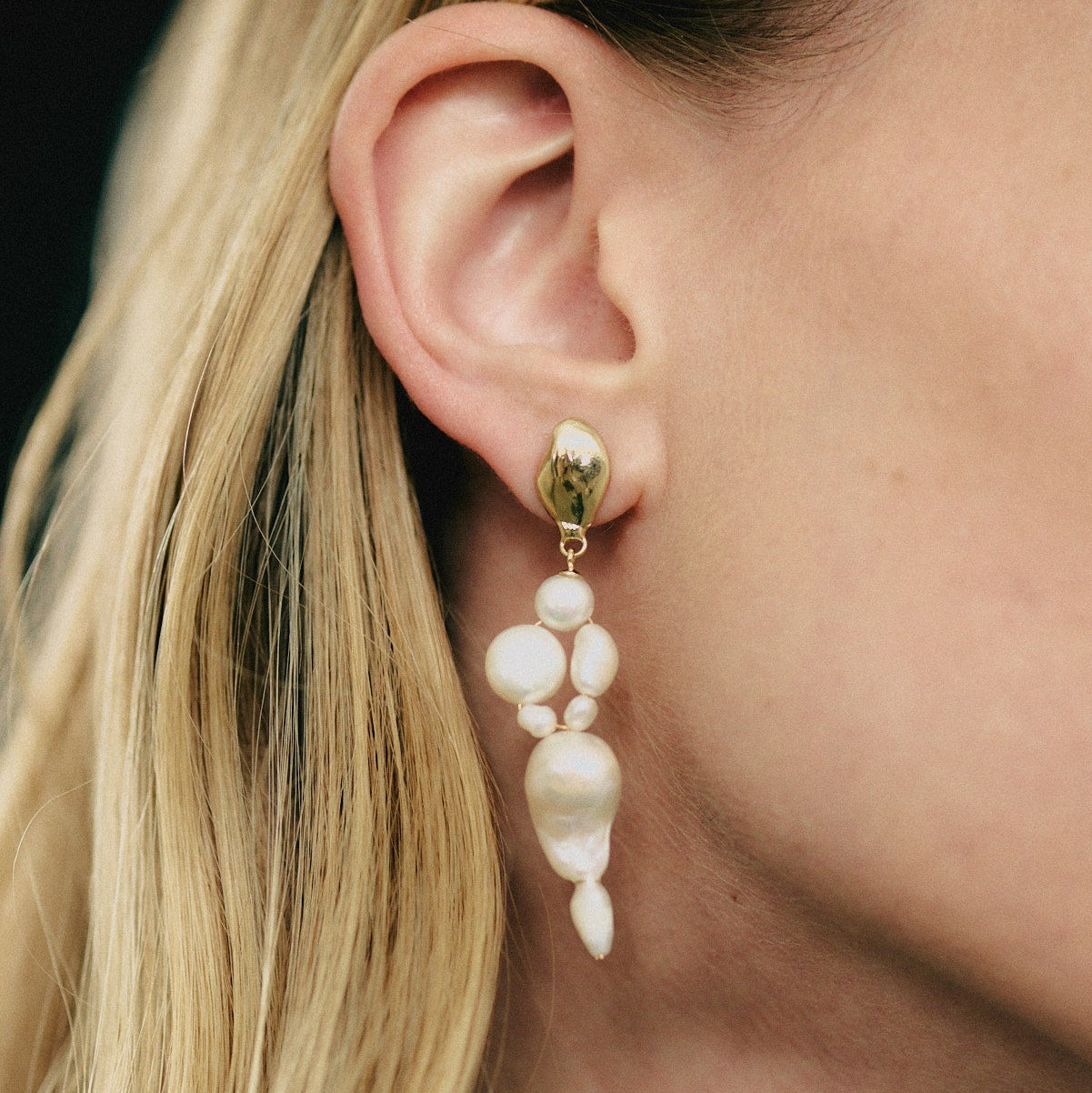 AUDREY GOLD EARRINGS
