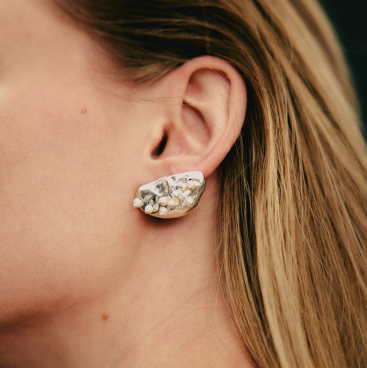ORINA SILVER EARRINGS