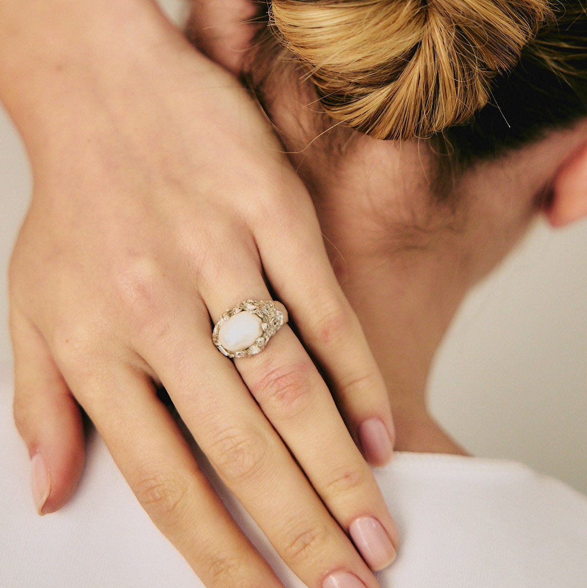 GALENE SILVER RING