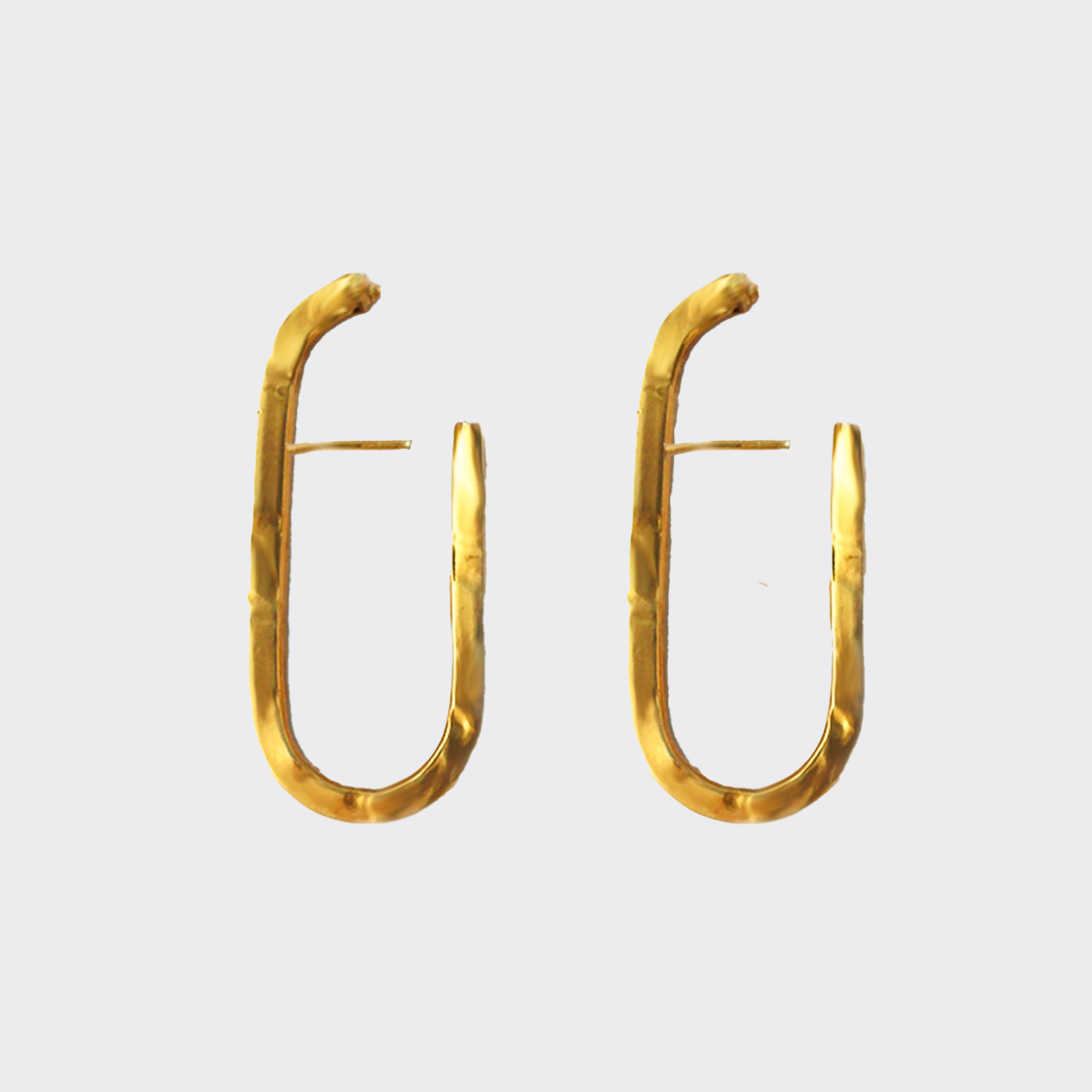 ANIKA GOLD L EARRING