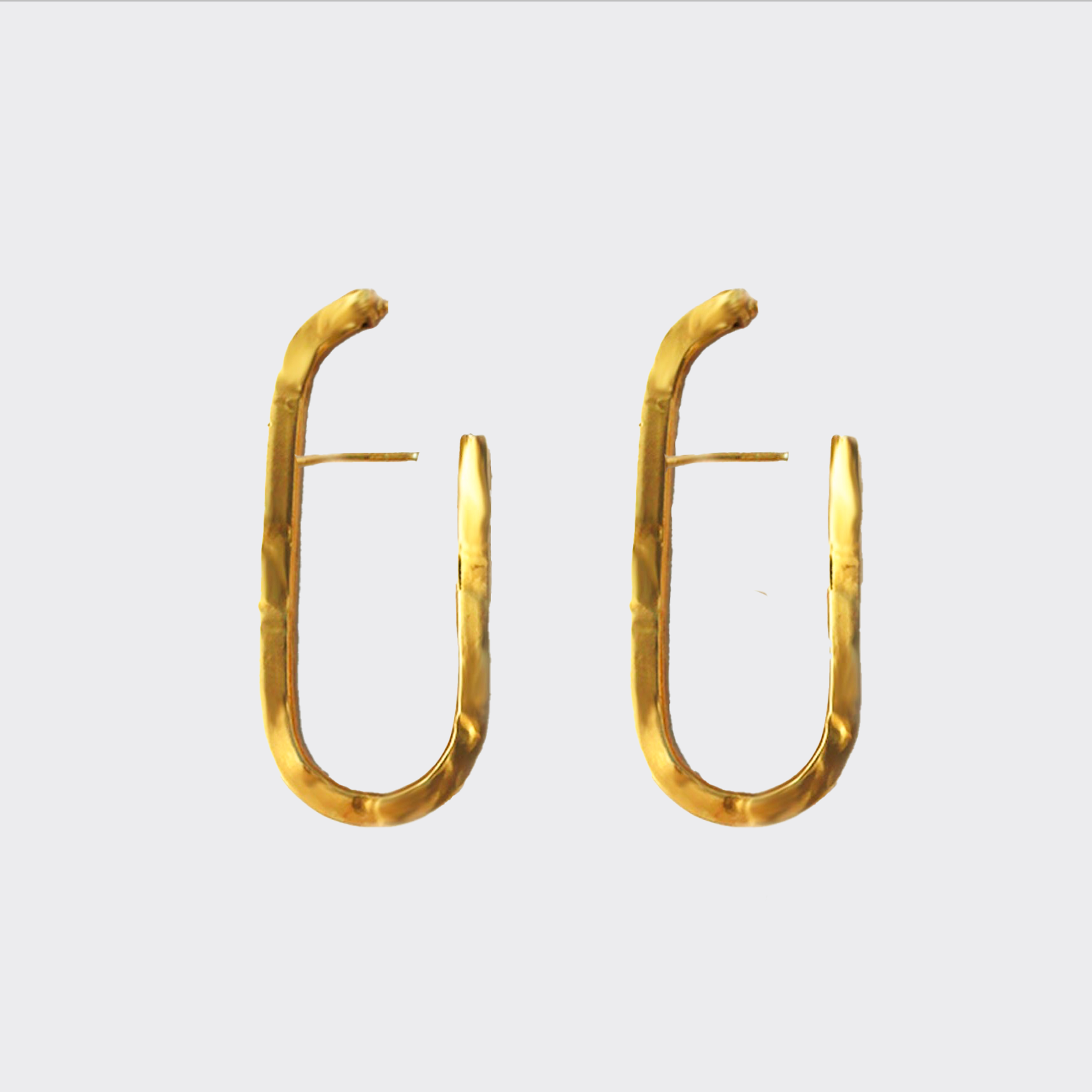 ANIKA GOLD L EARRING