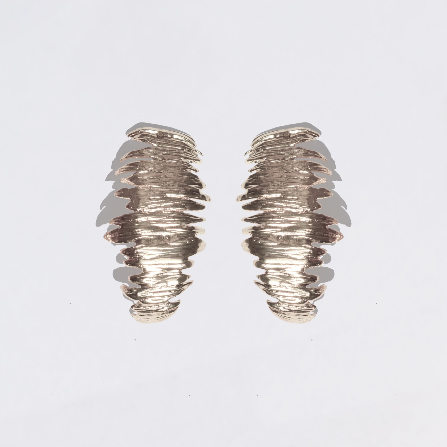 INES SILVER EARRING