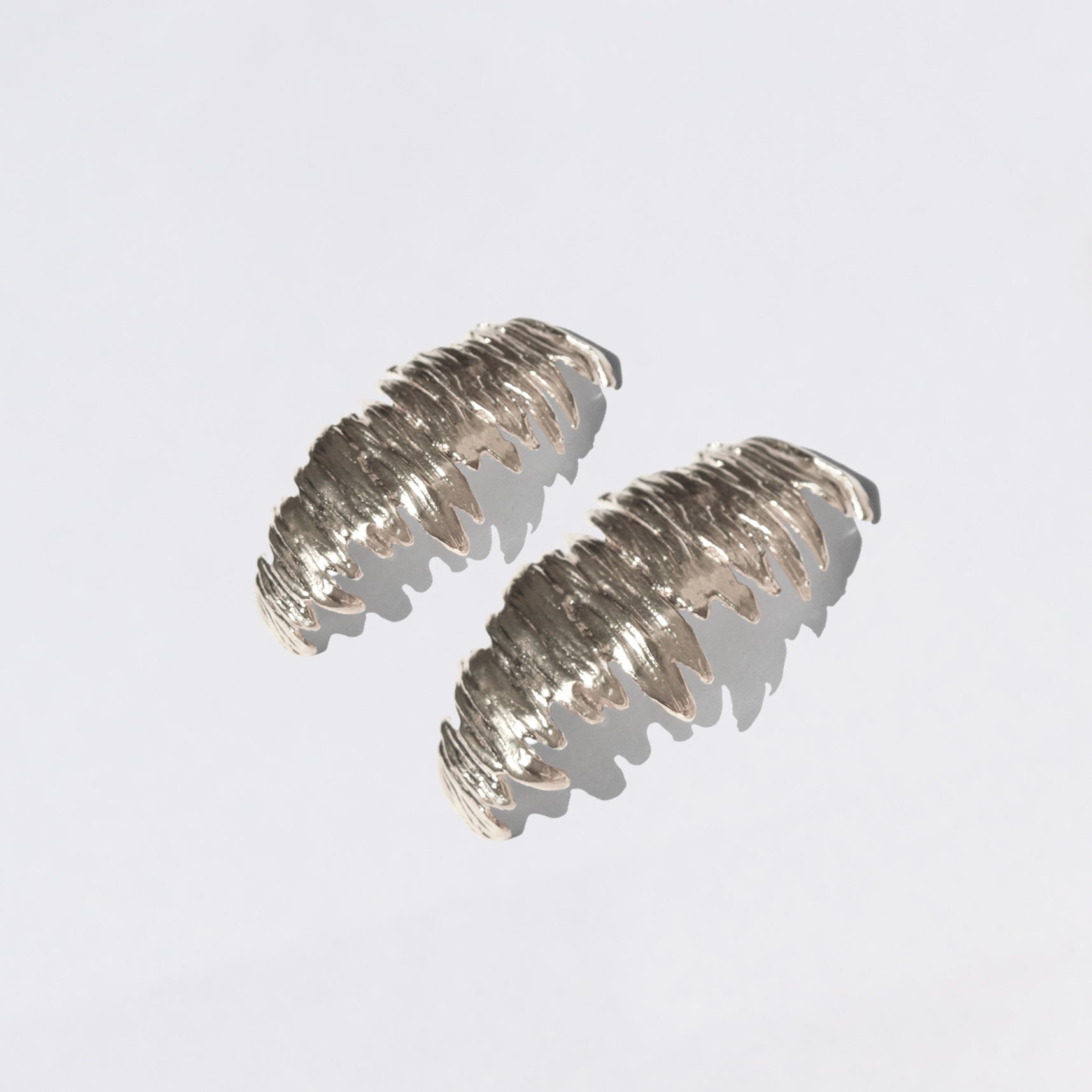 INES SILVER EARRING