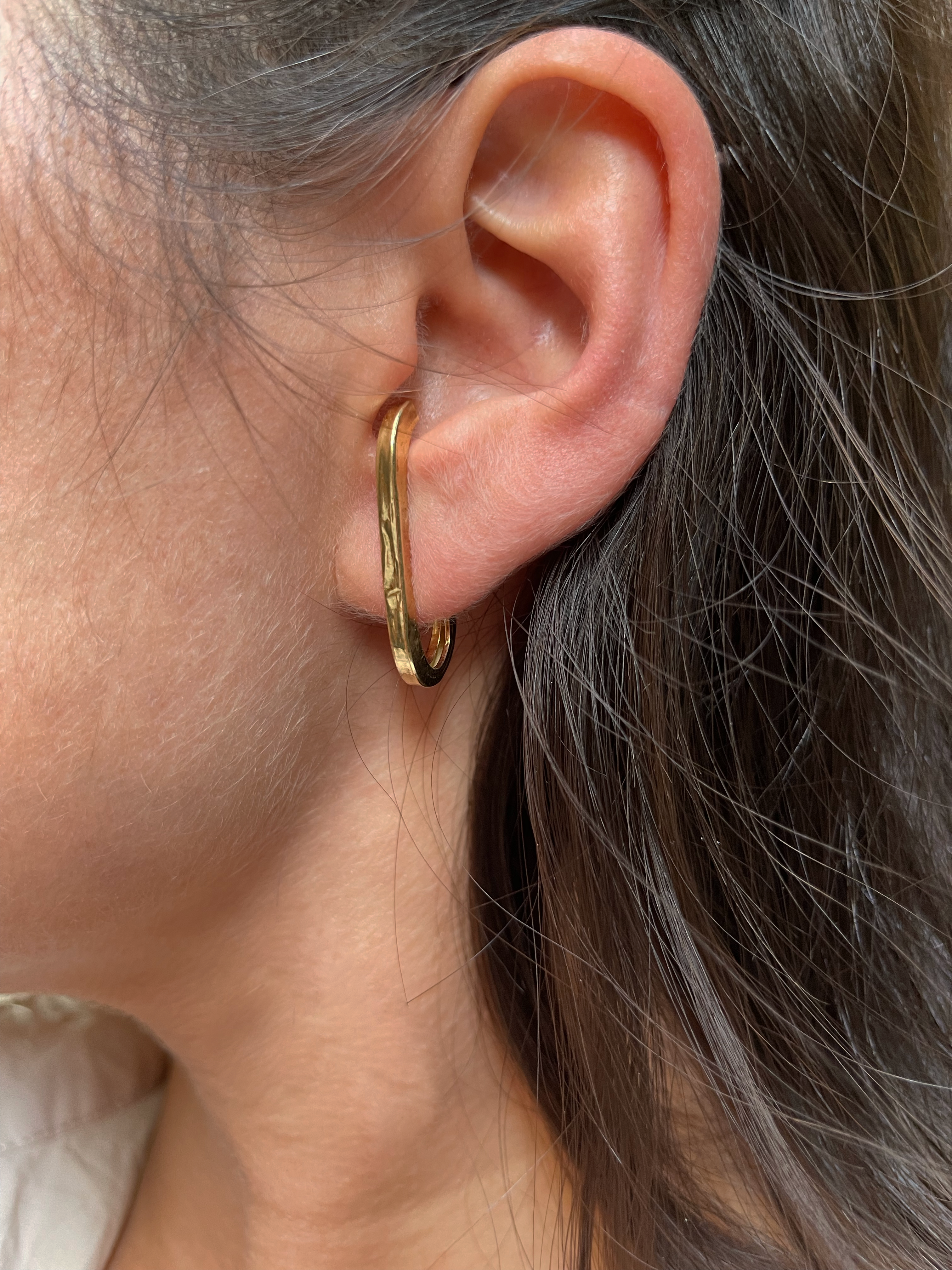 ANIKA M GOLD EARRINGS