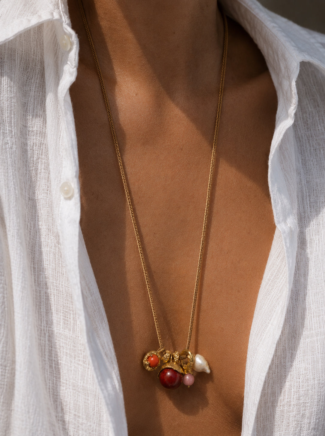 Concha Gold Necklace Summer Limited Edition