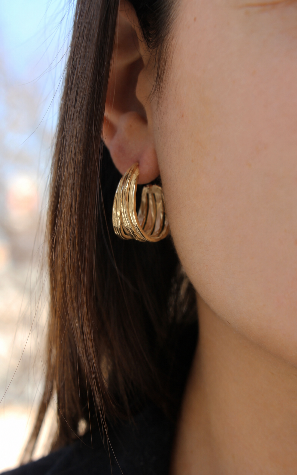 THELMA GOLD EARRINGS