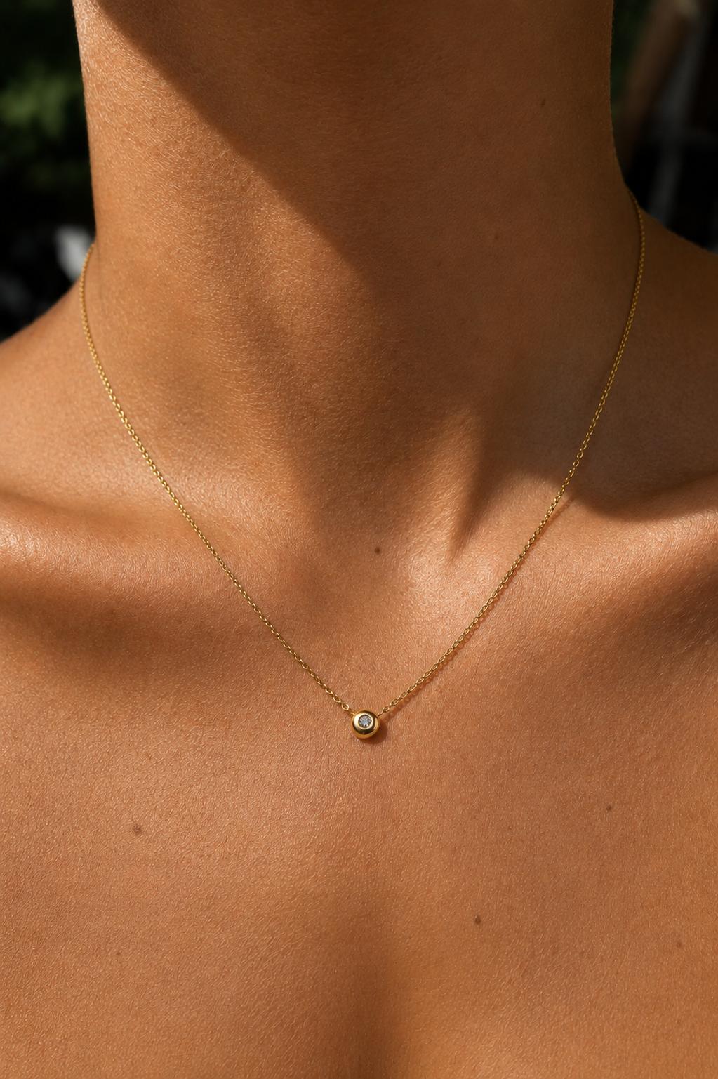 MINI ROUND-CUT NECKLACE N.18