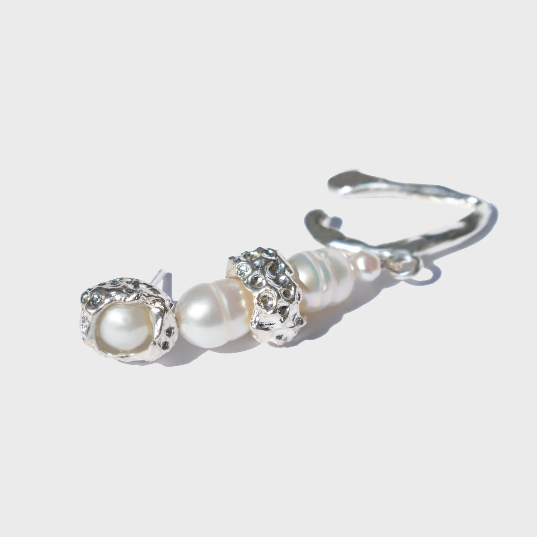 CLARA SILVER EARRINGS