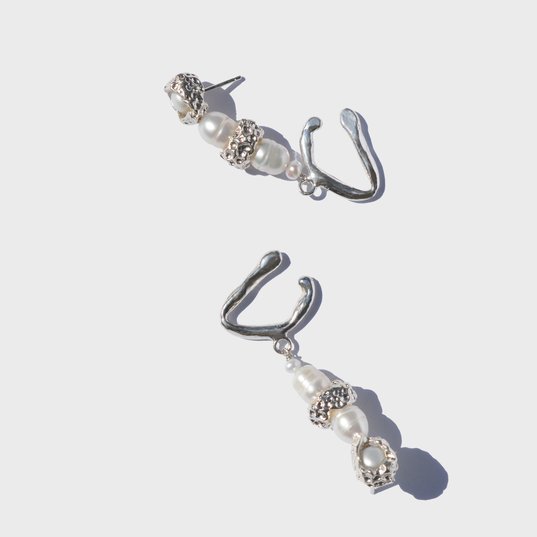 CLARA SILVER EARRINGS