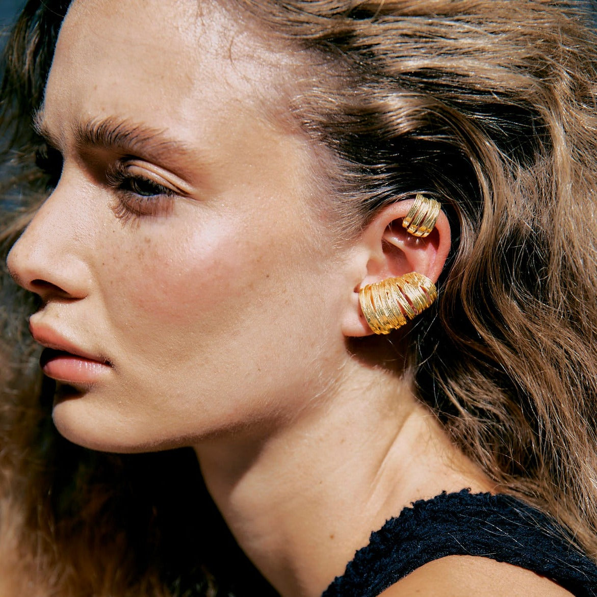 LOUISE GOLD EAR CUFF