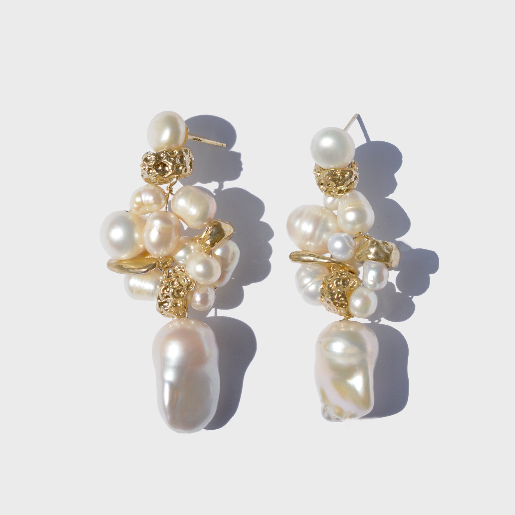 LUCIA GOLD EARRINGS