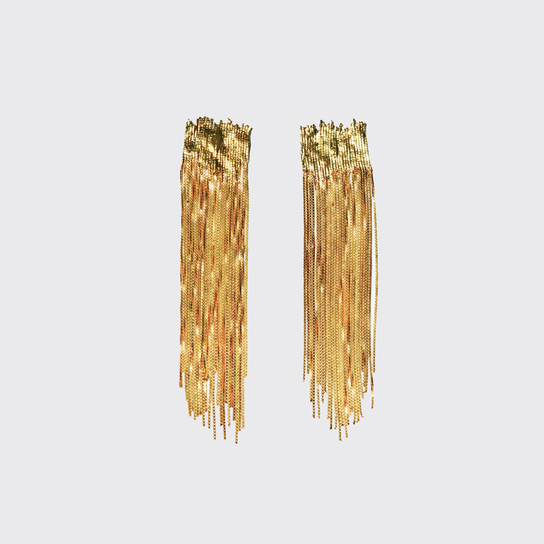 GOLD RIVER LARGE EARRINGS