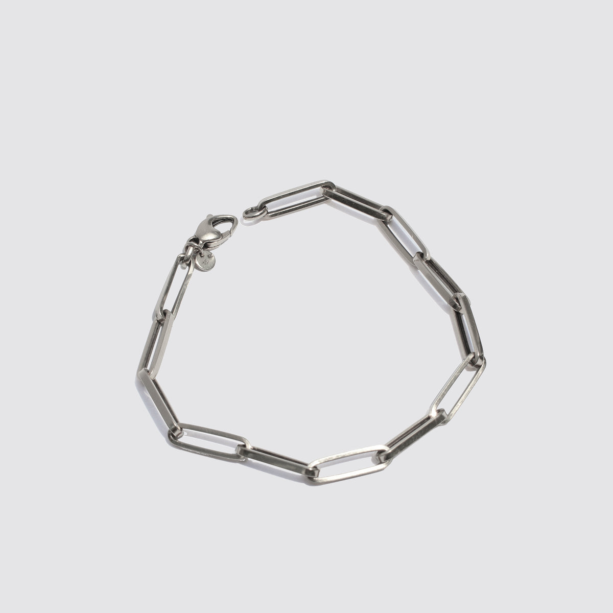 14K WHITE GOLD BRACELET N.5
