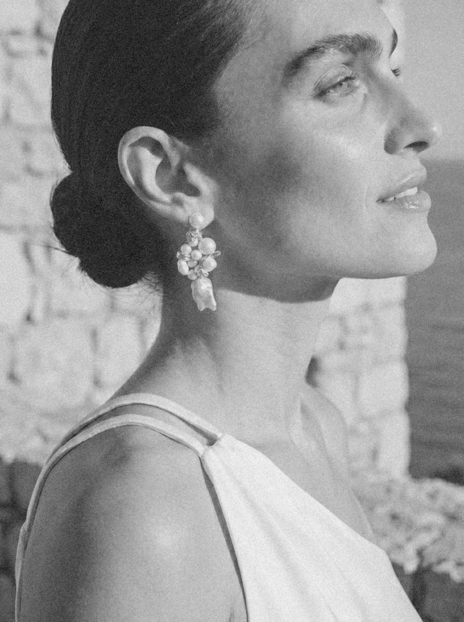 LUCIA SILVER EARRINGS