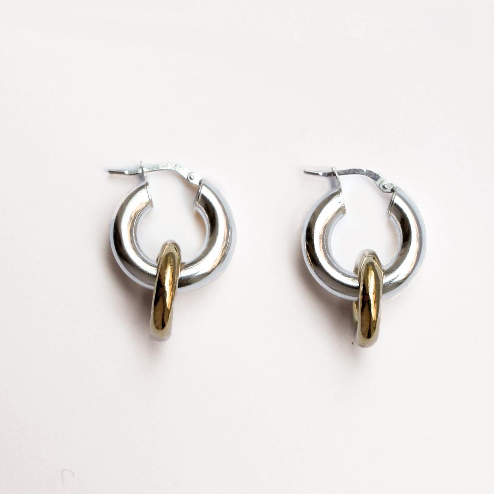 Diana Silver hoops