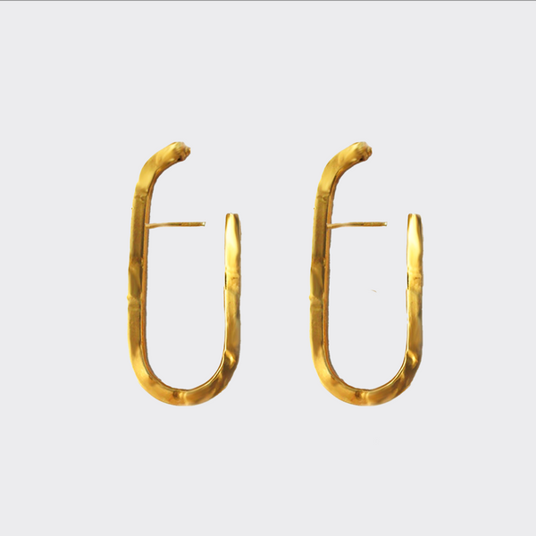 Anika Gold L earring