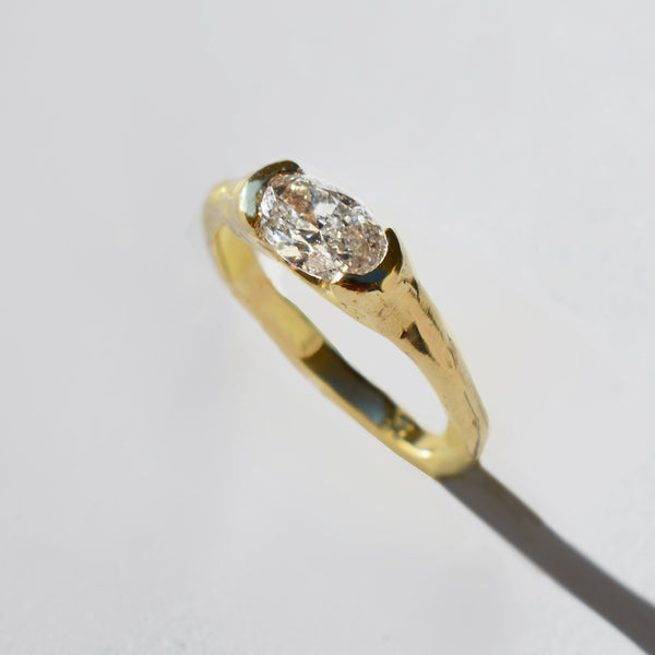 ANNE 14k Gold Diamond  Ring
