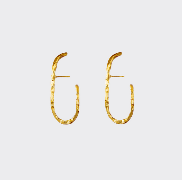 Anika  Gold XL earring