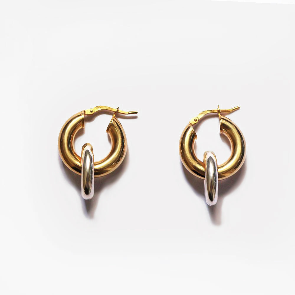 Elisha Gold hoops